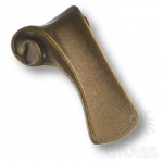 Ручка кнопка современная классика, античная бронза 16 мм (4380 0016 MVB)