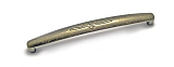 Ручка скоба, коллекция "Terra", 128 мм, цвет - темная античная бронза (TS020-128DAB)