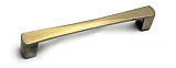 Ручка скоба, коллекция "Air", 128 мм, цвет античная бронза (AS002-128BA)