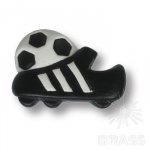 Ручка кнопка детская, бутса с мячом (385CO)