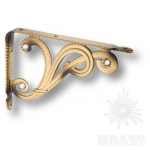 Полкодержатель ( 2шт.) цвет - античная латунь, 100 мм (VANITOSA -B SWA OTTONE AN)