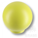 Ручка кнопка детская коллекция, выполнена в форме шара, цвет фисташковый матовый (626PIX)
