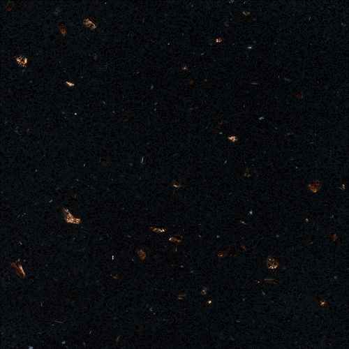 Кварцевый агломерат Ferio Black 3050x1430x30 мм (FB991)