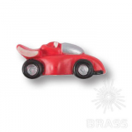 Ручка кнопка детская, машина гоночная красная (356RJ)