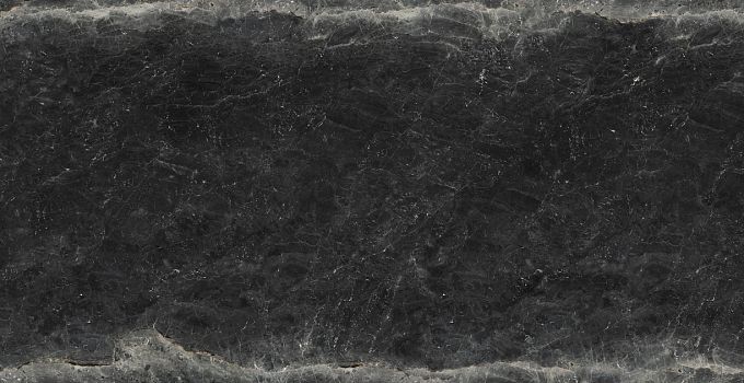 Столешница постформинг 3000х1200х40 завал с одной стороны R = 5 мм, декор Black Frosty Marble (8079/SL)