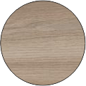 Заглушка самоклеящаяся, цвет Вяз Аврора Натуральный (K363), эксцентрик, D18 (70 шт/лист) (Вяз Аврора Натур/D18K363)