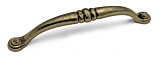 Ручка скоба, коллекция "Terra", 128 мм, цвет - темная античная бронза (TS013-128DAB)