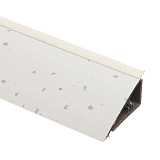 Плинтус Rehau Perfetto-line Ледяная искра белая (Слотекс 5108) 4,2 м (16079261001)