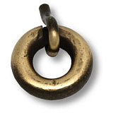 Ручка кольцо морская коллекция, античная бронза (2569.0047.001)