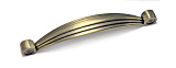 Ручка скоба, коллекция "Terra", 128 мм, цвет - состаренная бронза (TS018-128BA)