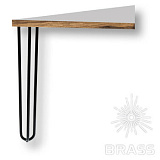 Опора мебельная, чёрный (KMA-0016-0710-B13)