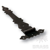 Петля карточная, цвет - черный матовый (3150-44)