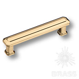 Ручка скоба современная классика, глянцевое золото 96 мм (1101 096MP11)