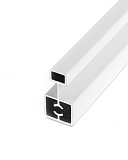 Средний горизонтальный профиль для узкой системы, белый глянец, 5,8 м (256P/W)