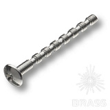 Винт крепежный для установки ручек, М4x45, с регулированием длины (сегментный, отрезной), бронза (17.84.098-0)