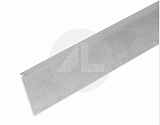 Планка для столешницы стыковочная, с открытым торцом, 600х38 мм, R3, алюминий матовый (1521R3)