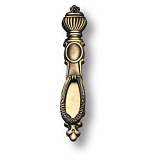 Ручка капля на подложке классика, античная бронза (3492.0150.AR.001)
