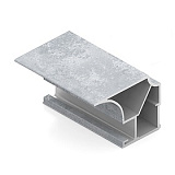 Стандарт, Ручка профиль Flat, жемчуг серый, 5,4 м, анод. (AS0533.VP540.PGQPV.RA)