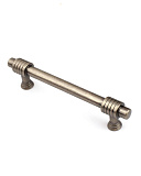 Ручка рейлинг, коллекция "Railing", 96 мм, диаметр 10 мм, цвет - темный античный никель (R03-10-96DAN)