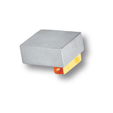 Ручка кнопка, пластик оранжевый (670NAX)