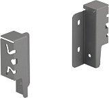 Комплект соединителей задней стенки ArciTech, H94, цвет антрацит (9150501)
