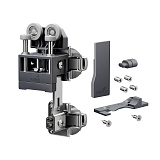 Комплект фурнитуры WingLine L 12 кг, LIGHT, с функцией самозакрывания, цвет антрацит, правый (БЕЗ ПЕТЕЛЬ) (9339391)