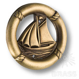 Накладка декоративная морская коллекция, античная бронза (4413.0058.001)
