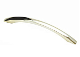 Ручка скоба, пластик ABS, цвет - золото (C07-128 GP (29))
