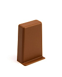 Заглушка для подвески мебельной 806 светло-коричневая (№10), левая