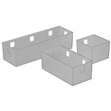 Комплект контейнеров Banio, пластик, прозрачный/серый (9207260)