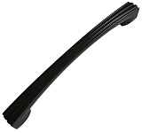 Ручка скоба, коллекция "Express", 128 мм, цвет - черный матовый (RS016-128BL)