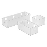 Комплект контейнеров Banio, пластик, прозрачный/белый (9153388)