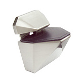 Полкодержатель "Пеликан", H=5-20 мм, атласный никель (P508BSN.2)