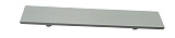 Ручка скоба, коллекция "Air", 192 мм, прямоугольная 29*04 мм, цвет - белый шелк (AS020-192WR)