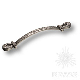 Ручка скоба современная классика, старое серебро 192 мм (329192MP14)