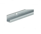 U-образный концевой профиль двери для TopLine L/M, дверь 15-16 мм, длина 2500 мм, сталь (9206252/9149257/9137048)