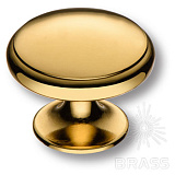Ручка кнопка современная классика, глянцевое золото (RANA-60)