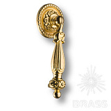 Ручка капля классика, латунь, цвет покрытия глянцевая латунь (042470L)