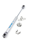 Газовый лифт для верхних шкафов, 120N, цвет серый (GS001/120N/GR)