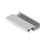 Slim line, Рамка узкая, матовый хром, 5,4 м (AV0588.VP540.SLMAN.CJ)