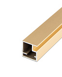 Рамочный профиль, ширина видимой части 20 мм, цвет матовое золото, длина 5,8 м (880/GM)