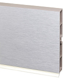 Цоколь TREND Rehau для кухни, 100 мм, цвет алюминий структурный мейджик (352L), 4 м (13555851005)