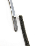 Шлегель серый самоклеящийся 6х7 мм, Sezam