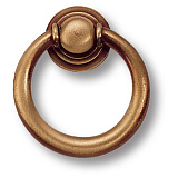Ручка кольцо классика, старая бронза (2368.0035.002)
