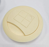 Заглушка кабель-канала, пластик, бежевая, 64 мм (Zkk-Beige)