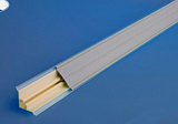 Пристеночный бортик пластиковый с прямой вставкой для пластиковой кромки, L = 4200 мм