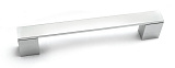 Ручка скоба, коллекция "Air", 128 мм, цвет алюминий (AS004-128AL)