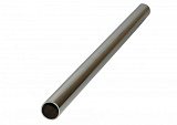 Штанга (труба) гардеробная круглая стальная, d=16 мм, толщина стенки 0,7 мм, длина 3 м, цвет хром  (TR02/1,6*300/CP)