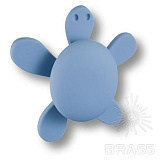 Ручка кнопка детская, черепаха голубая (456025ST03)