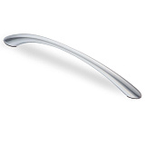 Ручка скоба, коллекция "Express", 128 мм, цвет хром матовый (RS010-128SC)